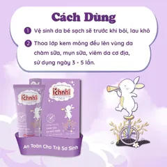 KEM CHÀM SỮA THẢO DƯỢC ÍCH NHI (Tuýp 30g) Giúp làm mềm da và làm dịu vùng da bị chàm sữa, mẩn ngứa, khô da, khó chịu.