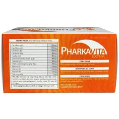 Viên uống Pharkavita Extra Vinaphar (Hộp 60 viên) Hỗ trợ tăng cường sức đề kháng, giảm mệt mỏi và nâng cao sức khỏe.