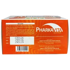 Viên uống Pharkavita Extra Vinaphar (Hộp 60 viên) Hỗ trợ tăng cường sức đề kháng, giảm mệt mỏi và nâng cao sức khỏe.