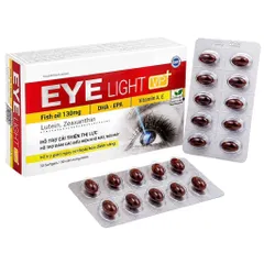 Viên uống bổ mắt EYE LIGHT Đỏ VP+ (Hộp 30 viên) Hỗ trợ cải thiện thị lực, giảm các biểu hiện khô mắt, mỏi mắt.