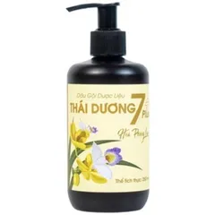 Dầu gội dược liệu THÁI DƯƠNG 7 Plus Hoa Phong Lan (Chai 250ml) Cung cấp dưỡng chất cho mái tóc chắc khỏe.