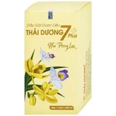 Dầu gội dược liệu THÁI DƯƠNG 7 Plus Hoa Phong Lan (Chai 250ml) Cung cấp dưỡng chất cho mái tóc chắc khỏe.