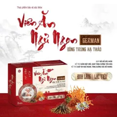 Viên Ăn Ngủ Ngon German (Hộp 60 viên) Hỗ trợ bồi bổ sức khoẻ, giúp giảm mệt mỏi, giúp ăn ngủ ngon