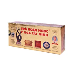 Trà túi lọc TRÀ HOÀN NGỌC 7 NGA TÂY NINH (Hộp 30 túi lọc) Giúp thanh nhiệt, hỗ trợ thải độc gan, chậm quá trình lão hoá.