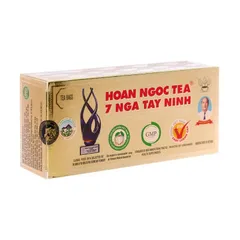 Trà túi lọc TRÀ HOÀN NGỌC 7 NGA TÂY NINH (Hộp 30 túi lọc) Giúp thanh nhiệt, hỗ trợ thải độc gan, chậm quá trình lão hoá.