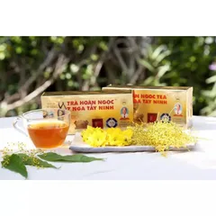 Trà túi lọc TRÀ HOÀN NGỌC 7 NGA TÂY NINH (Hộp 30 túi lọc) Giúp thanh nhiệt, hỗ trợ thải độc gan, chậm quá trình lão hoá.