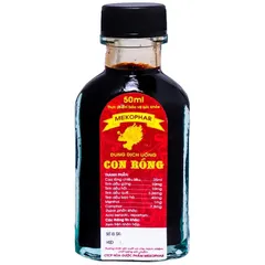 Dung dịch uống CON RỒNG Mekophar (Chai 50ml) Hỗ trợ cải thiện tình trạng lạnh bụng, ăn không tiêu do rối loạn tiêu hóa