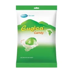 Kẹo ngậm ho thảo dược Eugica Candy (Bịch 300 viên) Thương hiệu từ Thái Lan giúp giảm ho, đau rát họng, khàn tiếng.