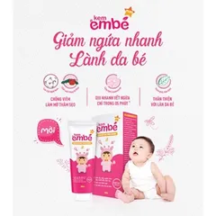 Kem bôi da thảo mộc KEM EM BÉ (Tuýp 20g) Hỗ trợ giúp Làm mát da, ngăn ngừa và làm dịu vết rôm sảy, hăm tã, mẩn ngứa.