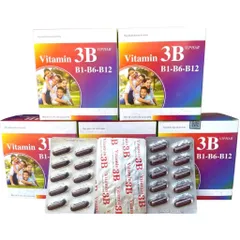 Viên uống Vitamin 3B Viphar (Hộp 100 viên) Bổ sung vitamin B1, B6, và B12 cho cơ thể giúp tăng cường sức đề kháng, giảm mệt mỏi.