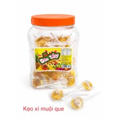 Kẹo mút Xí Muội que (Hủ 50 cây) Hương vị chua chua mặn mặn của xí muội và mạch nha