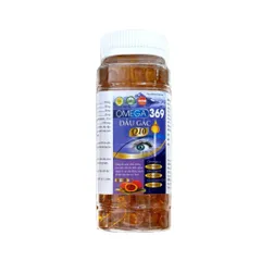 Viên uống Omega 369 Dầu Gấc Q10 Nature (Hộp 100 viên) Hỗ trợ giảm oxy hoá, giảm nguy cơ xơ vữa động mạch và tăng cường thị lực