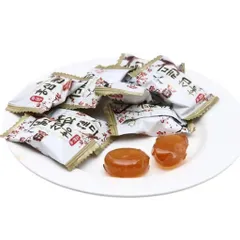 Kẹo hồng sâm không đường Hàn Quốc Cheonnyeonae Food (Bịch 200g) bồi bổ sức khỏe, giảm căng thẳng, thư giãn tinh thần