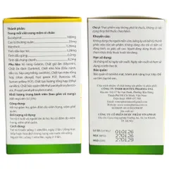 Viên uống Codetex Forte (Hộp 100 viên) Hỗ trợ giảm ho và giảm đờm, giảm đau rát họng, khàn tiếng do viêm họng