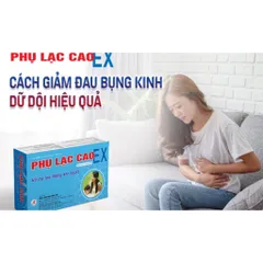 Viên uống PHỤ LẠC CAO EX (Hộp 30 viên) Hỗ trợ lưu thông khí huyết, bổ huyết điều kinh, cải thiện rối loạn kinh nguyệt