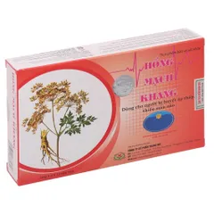Viên uống HỒNG MẠCH KHANG (Hộp 30 viên) Giúp hoạt huyết, tăng cường lưu thông máu, giúp giảm đau đầu, hoa mắt, chóng mặt, mệt mỏi