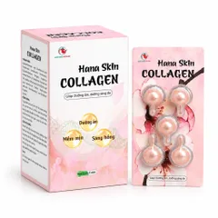 Serum dưỡng da Hana Skin Collagen Việt Nhật (Hộp 5 vỉ x 5 viên) Giúp mờ thâm nám, tàn nhang và hạn chế lão hóa da