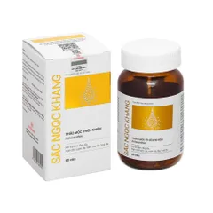 Viên uống đẹp da Sắc Ngọc Khang (Hộp 60 viên) Hỗ trợ cân bằng nội tiết tố, chống lão hoá mạnh, giúp mờ nám và tàn nhang