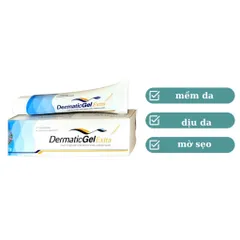 Kem mờ sẹo DermatisGel Extra (Tuýp 15g) Giúp dưỡng ẩm, làm mềm da, cải thiện độ đàn hồi và làm mờ các vết thâm, nám, sẹo