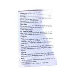 Viên uống Soft 3B Vitamin Plus Kingphar (Hộp 100 viên) Bổ sung vitamin nhóm B cho cơ thể giúp giảm mệt mỏi và suy nhược cơ thể.