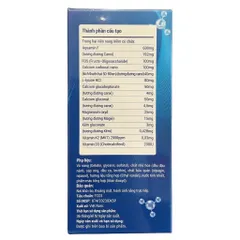 Viên uống Vega Calcium K2 1000 (Chai 30 viên) Hỗ trợ xương, răng chắc khỏe và hỗ trợ phát triển chiều cao cho trẻ em