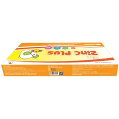 Dung dịch uống bổ sung Kẽm Zinc Plus (Hộp 20 ống) Cải thiện tình trạng biếng ăn và kích thích sự thèm ăn của trẻ em.