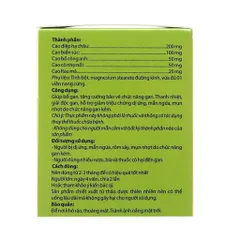 Viên uống Dưỡng Can Linh (Chai 40 viên) Hỗ trợ bổ gan, thanh nhiệt và giải độc gan