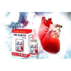 Viên uống HB CoQ10 150MG (Hộp 30 viên) Hỗ trợ tăng cường sức khỏe tim mạch