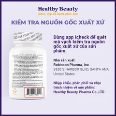 Viên uống HB CoQ10 150MG (Hộp 30 viên) Hỗ trợ tăng cường sức khỏe tim mạch