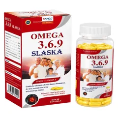 Viên uống Alaska Omega 3 (Chai 60 viên) Hỗ trợ giảm oxy hóa, tăng cường thị lực, và tốt cho tim mạch.
