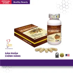Viên uống HB CORDY EXTRACT (Hộp 60 viên) Giúp bồi bổ khí huyết, hỗ trợ tăng cường sức đề kháng, làm chậm quá trình lão hóa.