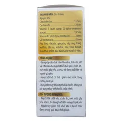 Viên uống VITAKOGIN TH (Hộp 60 viên) Cung cấp các chất từ nhân sâm, linh chi, sắt và vitamin giúp bồi bổ cơ thể, giảm mệt mỏi.