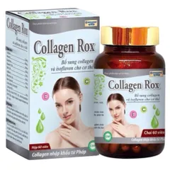 Viên uống đẹp da Collagen Rox (Chai 60 viên) Hỗ trợ làm đẹp da, giảm sạm nám và cân bằng nội tiết tố