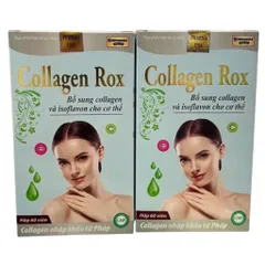 Viên uống đẹp da Collagen Rox (Chai 60 viên) Hỗ trợ làm đẹp da, giảm sạm nám và cân bằng nội tiết tố