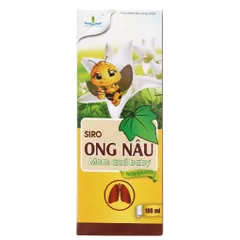 Siro ho Ong Nâu Mom and Baby (Chai 100ml) Giúp bổ phổi ích phế, long đờm, hỗ trợ giảm ho, rát họng, khản tiếng.