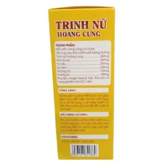 Viên uống Trinh Nữ Hoàng Cung 350mg (Chai 50 viên) Hỗ trợ hạn chế sự phát triển của u xơ ở nữ và tuyến tiền liệt ở nam