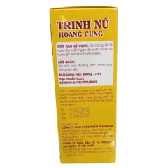 Viên uống Trinh Nữ Hoàng Cung 350mg (Chai 50 viên) Hỗ trợ hạn chế sự phát triển của u xơ ở nữ và tuyến tiền liệt ở nam
