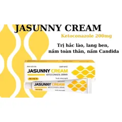 Kem Bôi Da Jasunny K Cream (Tuýp 10g) Hỗ trợ nấm ngoài da: Như hắc lào (lác), nấm bẹn, nấm bàn tay và nấm bàn chân.