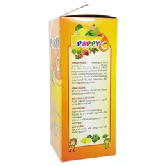 Kẹo PAPPY C (Hộp 35 gói) Giúp bổ sung Vitamin C để tăng cường sức đề kháng cho trẻ em và người lớn.
