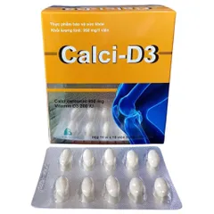 Viên uống Calci-D3 Boston (Hộp 100 viên) Bổ sung Canxi và Vitamin D3, giúp tăng cường phát triển hệ xương và răng.