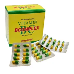Viên uống Vitamin BComplex Phapharco (Chai 100 viên) Bổ sung vitamin nhóm B giúp cải thiện chán ăn, mệt mỏi, suy nhược