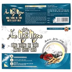 Viên Ăn Ngủ Ngon Đông Trùng Hạ Thảo Natto Sleep Gold (Hộp 60 viên) Hỗ trợ bồi bổ cơ thể giúp ăn ngon miệng ngủ ngon giấc