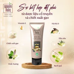 Dầu xả dược liệu Nguyên Xuân (Tuýp 150ml) giúp dưỡng tóc từ gốc và giảm gãy rụng.