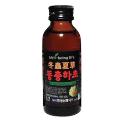 Nước uống Đông Trùng Hạ Thảo Well-being life (Hộp 10 Chai x 100ml) giúp bồi bổ sức khỏe và tăng cường đề kháng.