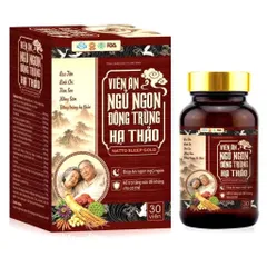 Viên uống ăn ngủ ngon Natto Sleep Gold (Chai 30 viên) Hỗ trợ bồi bổ cơ thể, giúp ăn ngon miệng và cải thiện giấc ngủ.