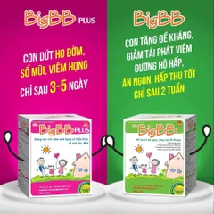 Thực phẩm bảo vệ sức khỏe Cốm BigBB Hỗ trợ trẻ ăn ngon miệng và tăng cường sức đề kháng.