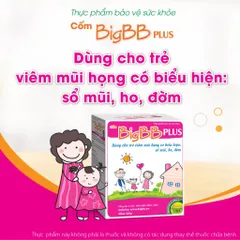 Thực phẩm bảo vệ sức khỏe Cốm BigBB Hỗ trợ trẻ ăn ngon miệng và tăng cường sức đề kháng.