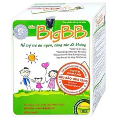 Thực phẩm bảo vệ sức khỏe Cốm BigBB Hỗ trợ trẻ ăn ngon miệng và tăng cường sức đề kháng.