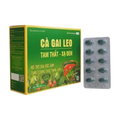 Viên uống Cà Gai Leo Tam Thất - Xạ Đen Rostex Pharma USA (Hộp 50 viên) Hỗ trợ giải độc gan, tăng cường chức năng gan