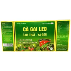 Viên uống Cà Gai Leo Tam Thất - Xạ Đen Rostex Pharma USA (Hộp 50 viên) Hỗ trợ giải độc gan, tăng cường chức năng gan